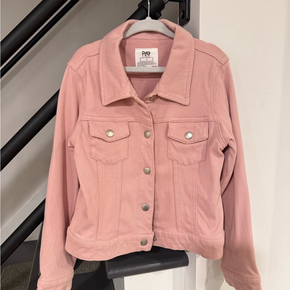 NEW Little Sleepies Blush Jean Jacket
